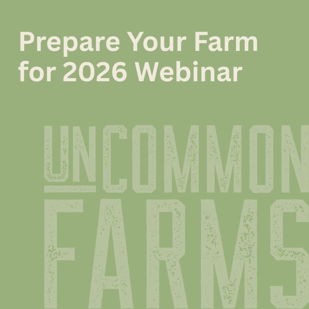 Prepare Your Farm for 2026: A Pre-Harvest Discussion on Tax, Law & Policy Changes
